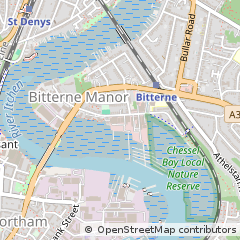 Map of Southampton