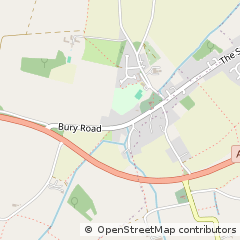 Map of Diss, Norfolk