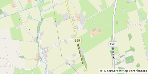 Map of Ballyclare