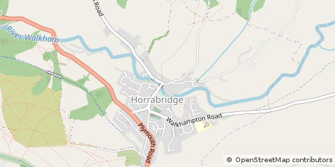 Map of Yelverton, Devon