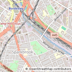 Map of Birmingham