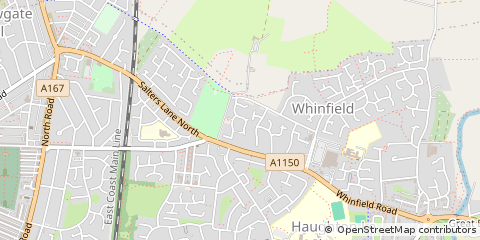 Map of Durham
