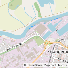 Map of Grangemouth