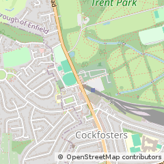 Map of Barnet