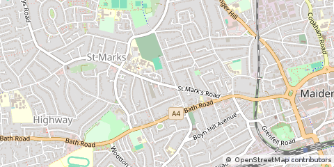 Map of Maidenhead, Berkshire
