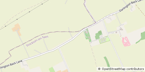 Map of Stockton on Tees