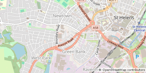 Map of ST. Helens
