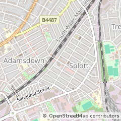 Map of Cardiff