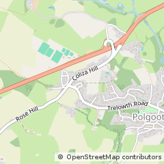 Map of ST Austell, Cornwall