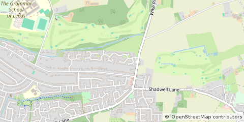 Map of Leeds