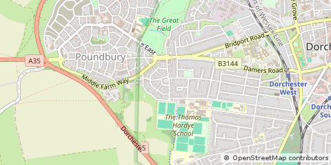 Map of Dorchester