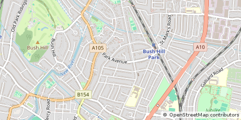 Map of Enfield