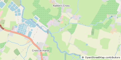 Map of Wadhurst, East Sussex