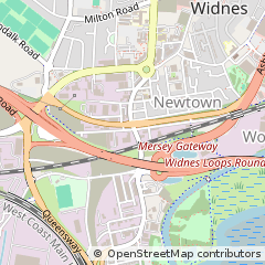 Map of Widnes
