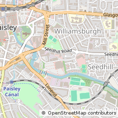 Map of Paisley