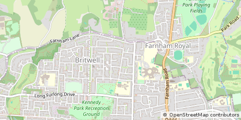 Map of Slough
