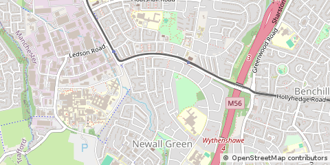 Map of Manchester