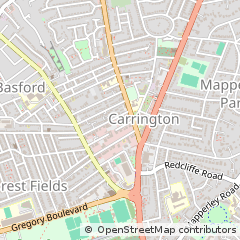 Map of Nottingham
