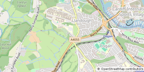 Map of Penarth