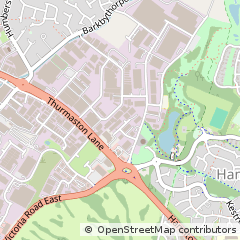 Map of Leicester, Leicestershire
