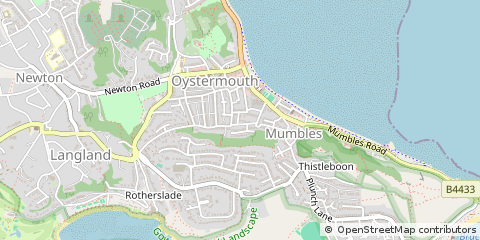 Map of Swansea