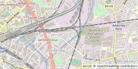 Map of Birmingham