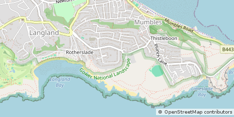 Map of Swansea