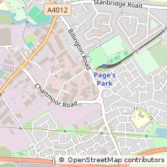 Map of Leighton Buzzard, Bedfordshire