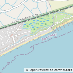 Map of Pevensey BAY, East Sussex