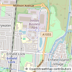 Map of Enfield