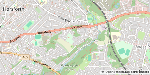 Map of Leeds