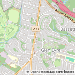 Map of Southampton, Wiltshire