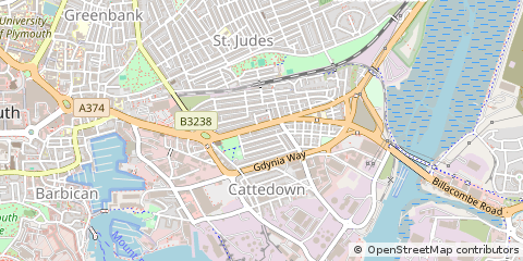 Map of Plymouth