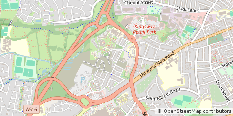Map of Derby