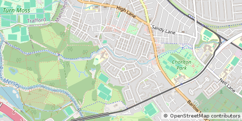 Map of Manchester