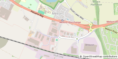 Map of North Ferriby, East Yorkshire