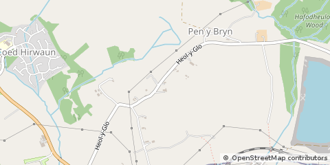 Map of Bridgend