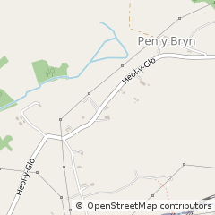 Map of Bridgend