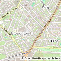 Map of Midlothian