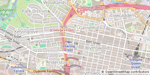 Map of Glasgow