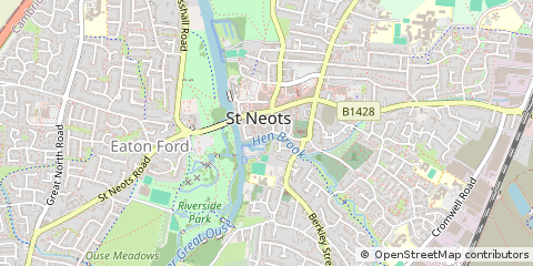 Map of ST. Neots