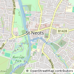 Map of ST. Neots