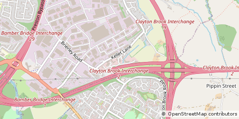 Map of Preston