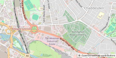 Map of Derby