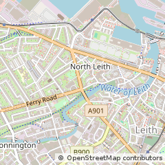 Map of Edinburgh, Midlothian