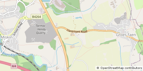 Map of Pontyclun