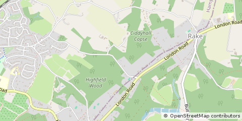 Map of Liss, Hampshire