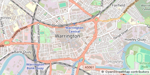 Map of Cheshire