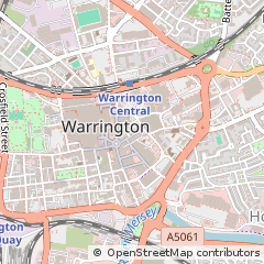 Map of Cheshire
