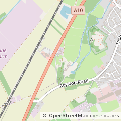 Map of Royston, Hertfordshire